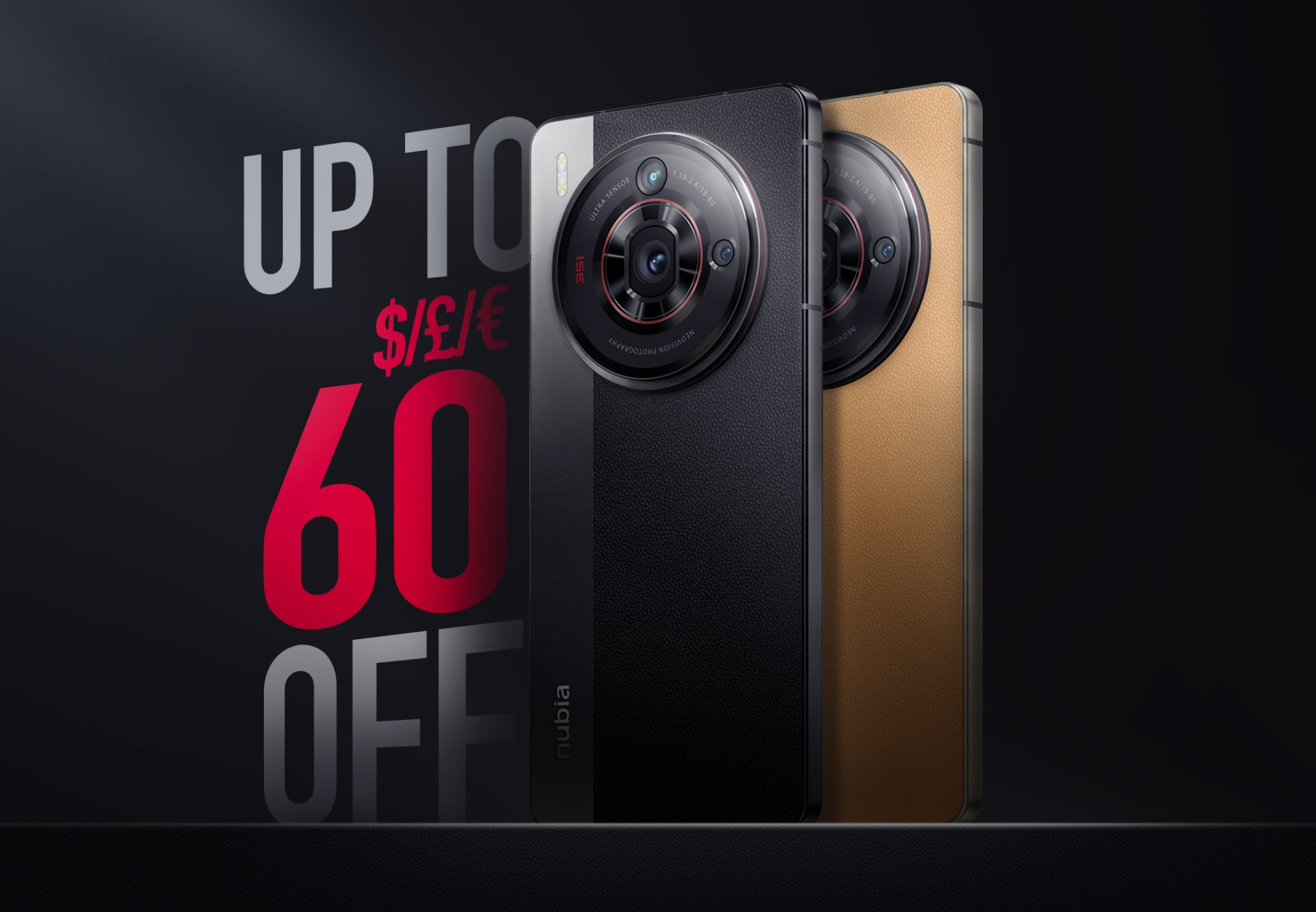Discover Black Friday Magic with nubia: Up to £60 Off on the Z50S Pro!
