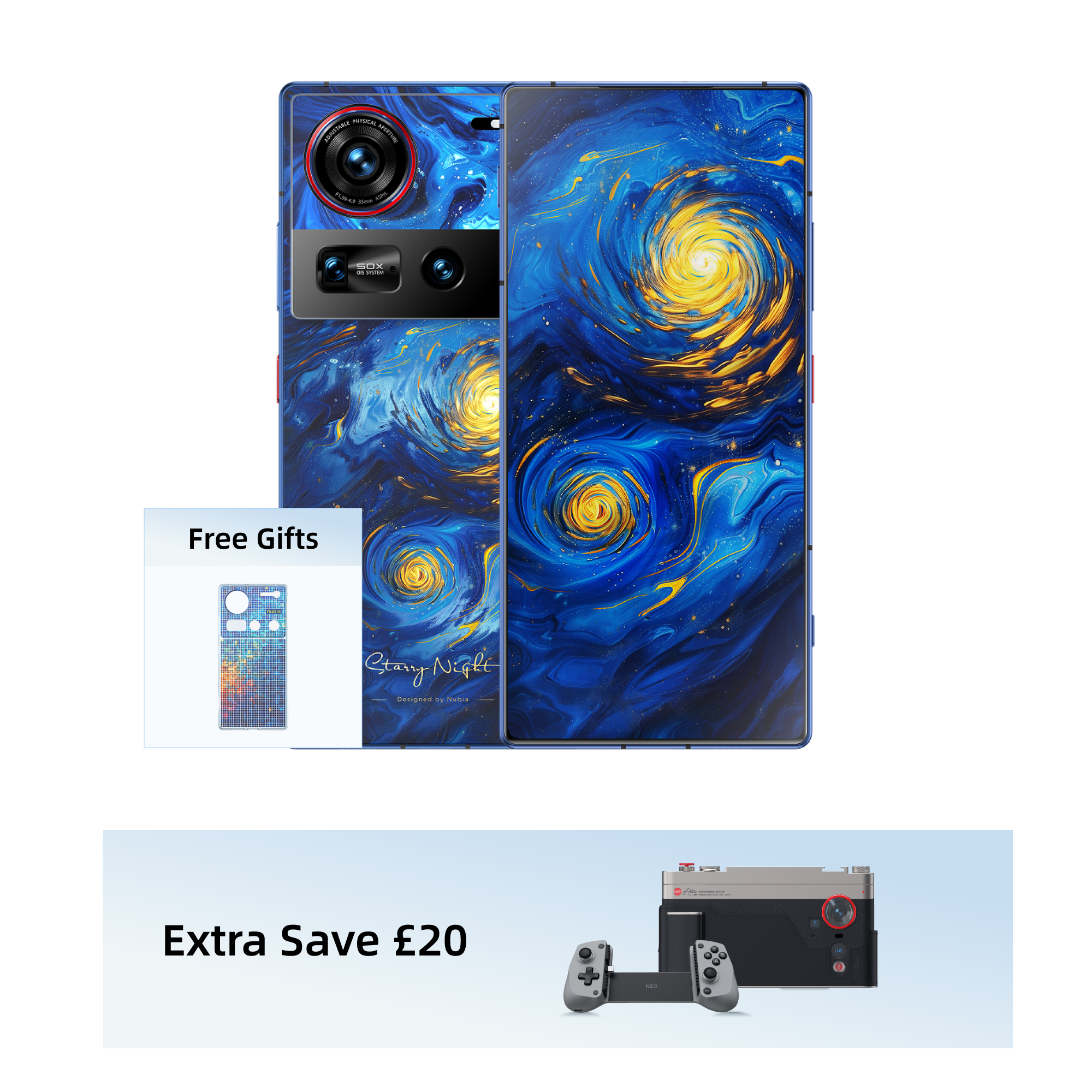 nubia Z70 Ultra - Blue (Starry Night)
